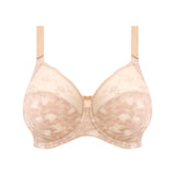 Morgan Underwire Banded Bra with Stretch Lace - Toasted Almond