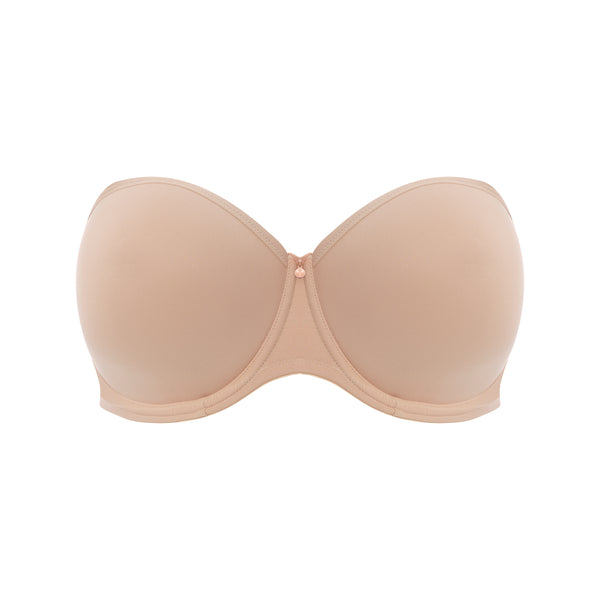Tailored Underwire Moulded Strapless Bra In Natural Beige – Liza Clifford  Professional Bra Fitting Studio