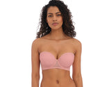 Tailored Underwire Moulded Strapless Bra in Ash Rose
