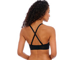 Tailored Underwire Moulded Strapless Bra In Black