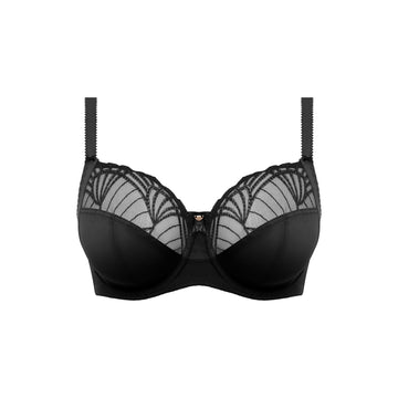 Adelle Side Support Bra in Black