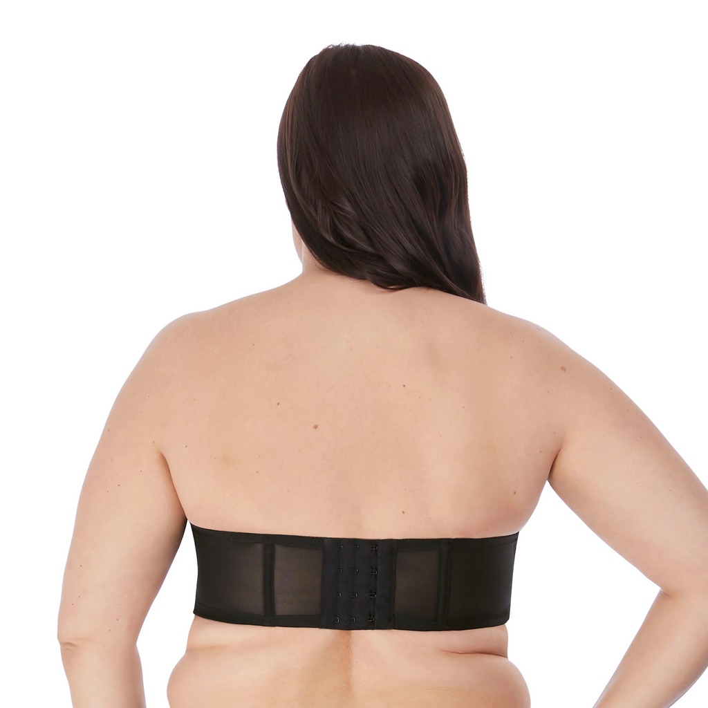Smooth Underwire Moulded Strapless Bra In Black
