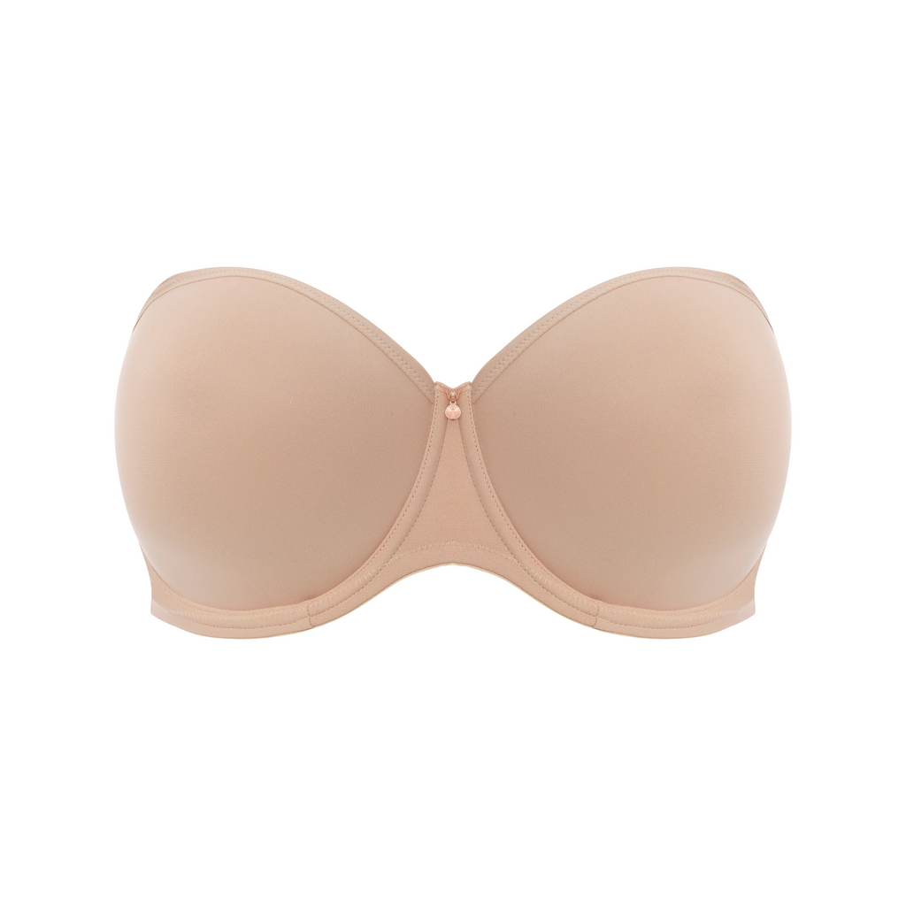 Smooth Underwire Moulded Strapless Bra In Sahara