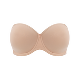 Smooth Underwire Moulded Strapless Bra In Sahara