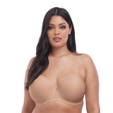 Smooth Underwire Moulded Strapless Bra In Sahara
