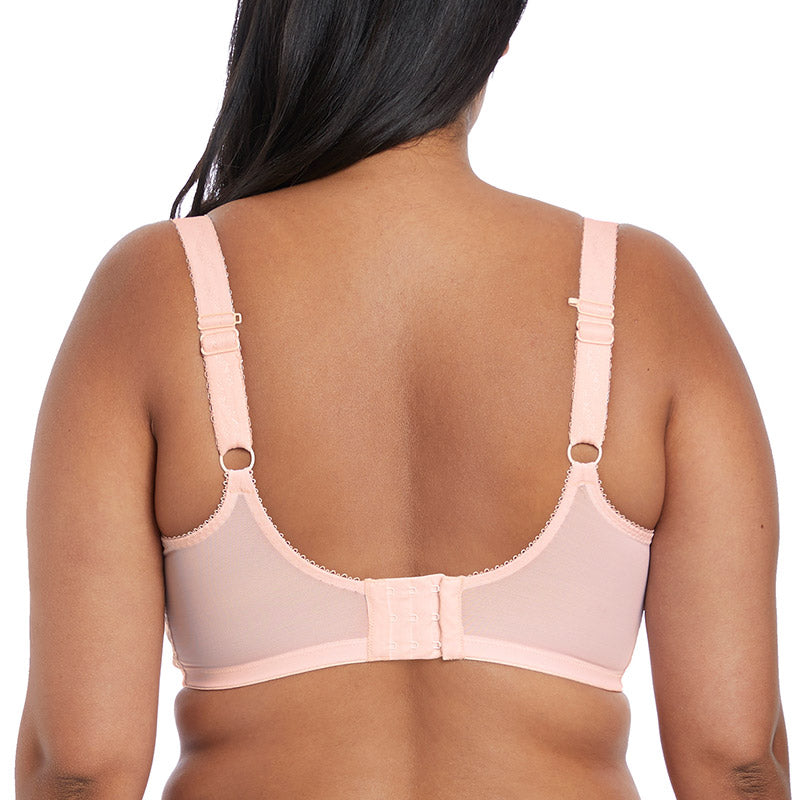 Charley Underwire Plunge Bra with Stretch Lace - Ballet Pink