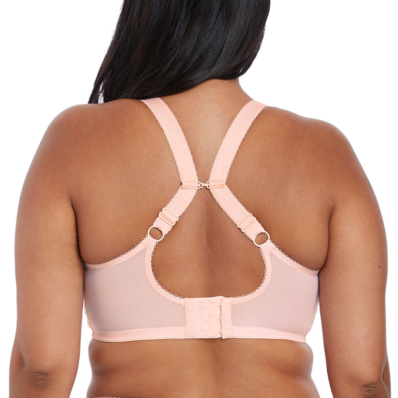 Charley Underwire Plunge Bra with Stretch Lace - Ballet Pink