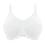 Energise Underwire Sports Bra With J Hook - White