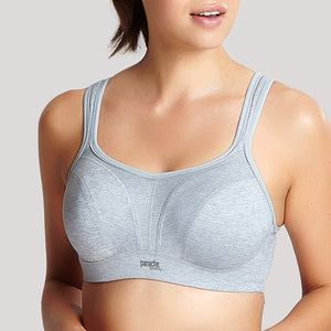 Panache Underwire Sports Bra In Grey Marl