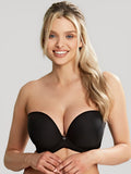 Faith Moulded Strapless Bra - Noir