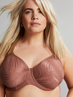 Illuminate Non-Padded Moulded T-Shirt - Burlwood