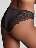 Allure Brazilian Brief in Black/Latte