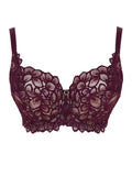 Allure Full Cup Bra in Plum