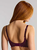 Allure Underwire Spacer T Shirt Bra in Plum