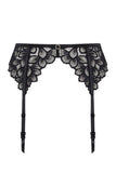 Allure Suspender in Black/Latte