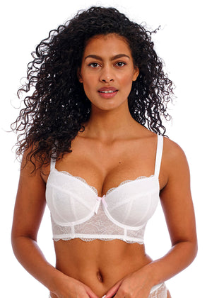 Freya Fancies Longline Bra in White