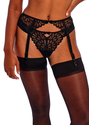 Loveland Suspender Bombshell in Black