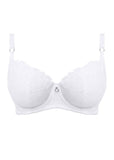 Fascinate Balconette Bra in White
