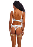 Fascinate Suspender in White