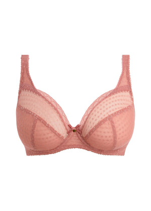 Freya Spot-light Plunge Bra in Ash Rose
