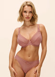 Freya Spot-light High Leg Brief in Ash Rose