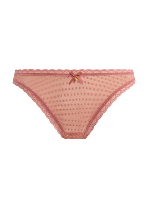 Freya Spot-light High Leg Brief in Ash Rose