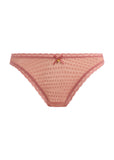 Freya Spot-light High Leg Brief in Ash Rose