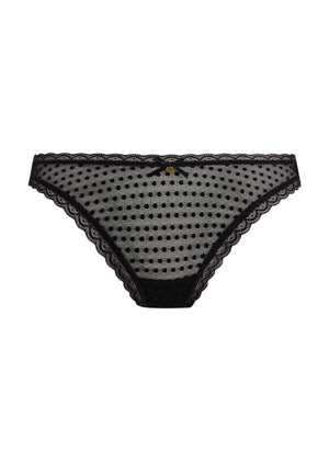 Freya Spot-light High Leg Brief in Black