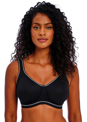 Sonic Moulded Sports Bra in Storm