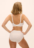 Starlight Side Support Balcony Bra in White