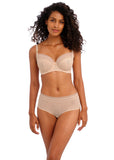Viva Side Support Bra in Lace Natural Beige