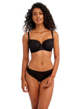 Viva Side Support Bra in Lace Noir