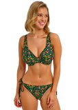 Sunset In Seville High Apex Bikini Top in Santa Ana