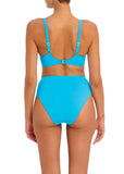 Jewel Cove Bikini Brief - Plain Turquoise