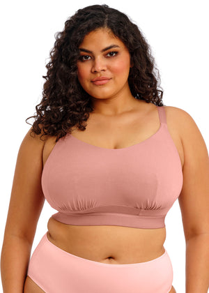 Downtime Non-Wired Bralette in Ash Rose