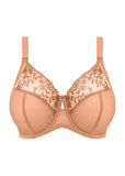 Zarla Stretch Banded Bra in Cafe Au Lait