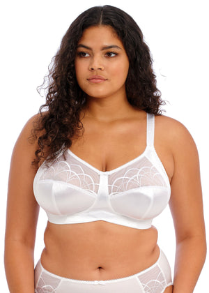 Cate Soft Cup Bra in White