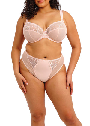 Charley Stretch Plunge Bra in Ballet Pink
