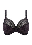 Lucie Stretch Plunge Bra in Black