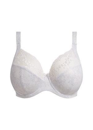 Lucie Stretch Plunge Bra in White