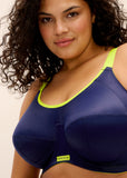 Energise Underwire Sports Bra with J-Hook in Navy