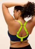 Energise Underwire Sports Bra with J-Hook in Navy