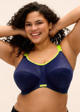 Energise Underwire Sports Bra with J-Hook in Navy
