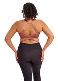 Energise Underwire Sports Bra With J-Hook in Rosewood