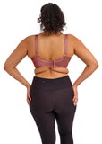 Energise Underwire Sports Bra With J-Hook in Rosewood