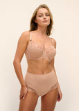 Reflect High Waist Brief in Natural Beige
