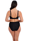 Demure Moulded Non Padded Bra in Black