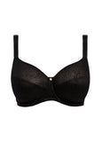 Demure Moulded Non Padded Bra in Black