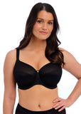 Demure Moulded Non Padded Bra in Black