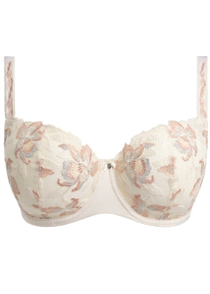 Magdalena Balconette Bra in Ivory